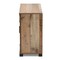 Baxton Studio Cyrille Farmhouse Rustic Finished Wood 3-Door Shoe Cabinet 169-10887 - alternate 9